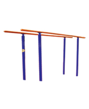 地埋雙杠 室外健身器材