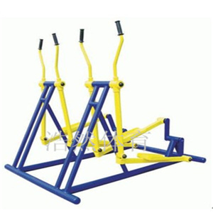 雙位橢圓機(jī)_戶外健身器材