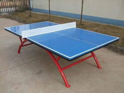 室外乒乓球臺安裝現場 室外乒乓球臺安裝現場