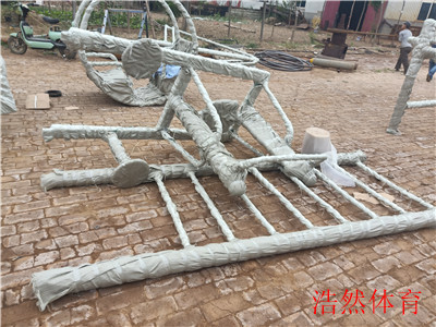 新疆戶外健身路徑打包裝車發走 新疆戶外健身路徑打包裝車發走