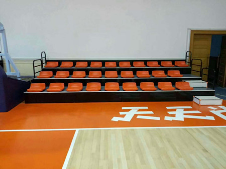 四川安裝室內運動場館看臺座椅完成 四川安裝室內運動場館看臺座椅完成