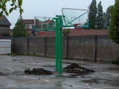 單桿籃球架安裝示意圖以及方法 單桿籃球架安裝示意圖以及方法