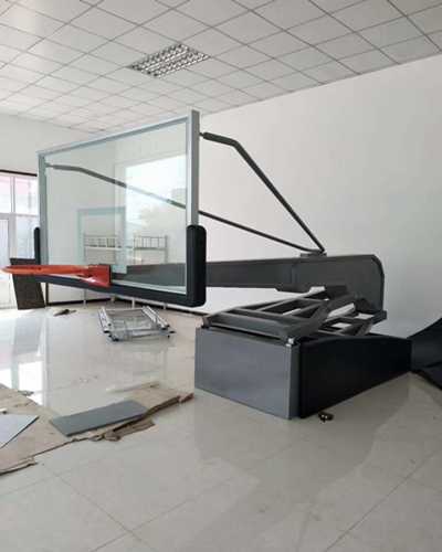 槍式電動液壓籃球架 槍式電動液壓籃球架